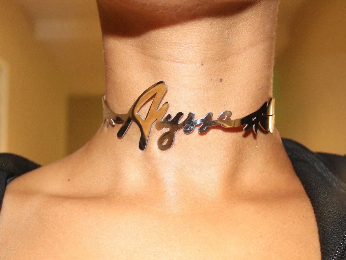 Alysse Feather Choker